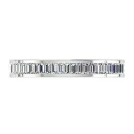 Baguette Diamond Eternity Ring 18K White Gold (1.20 ct. tw.)