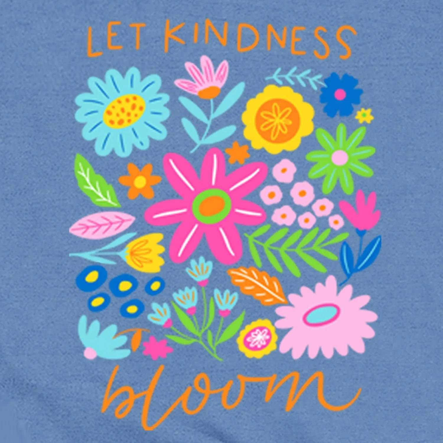 Be Kind Shirt Women Let Kindness Bloom T-Shirts Cute Floral Tee Tops