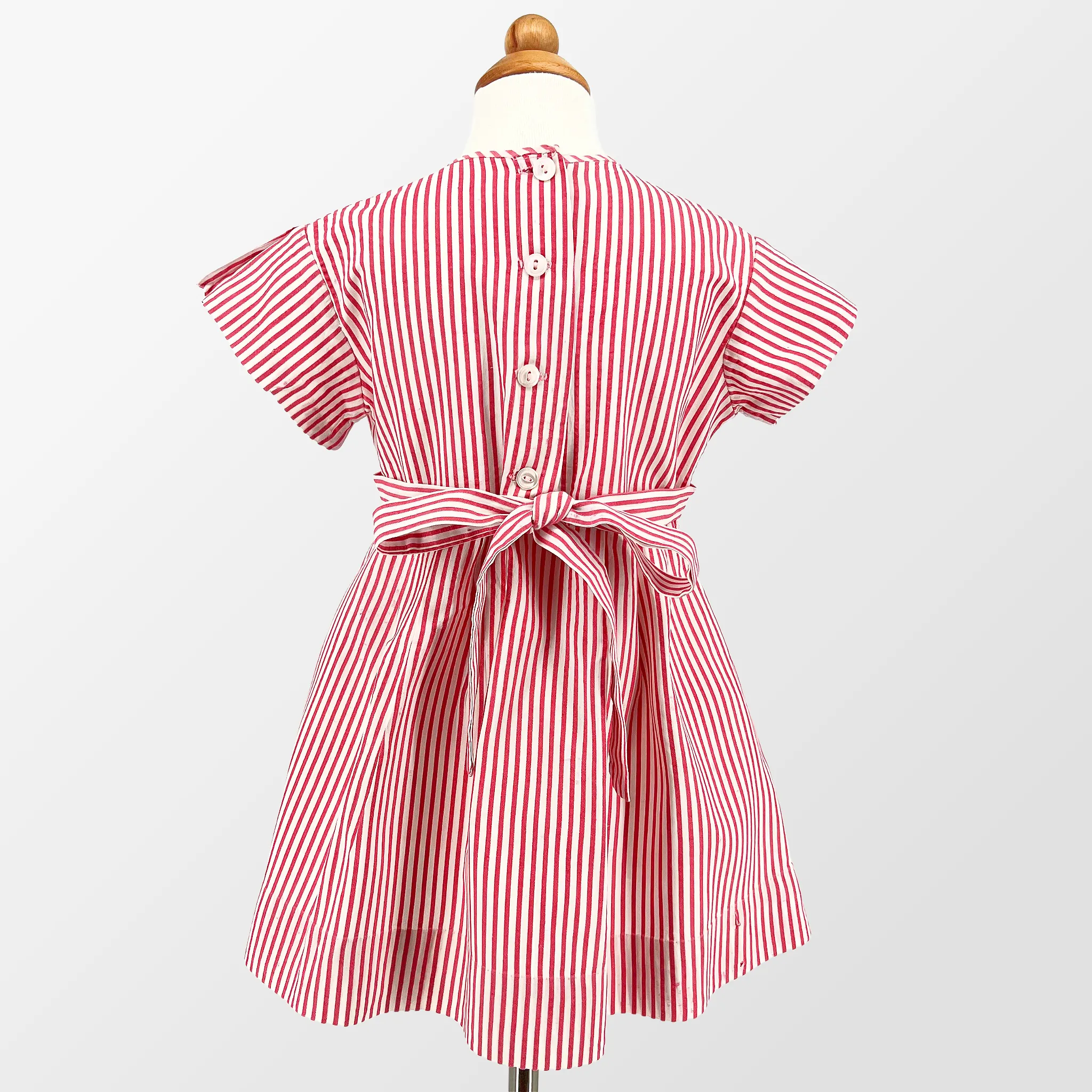 Candy Striped Tulip Play Dress, Size 4-5 Years