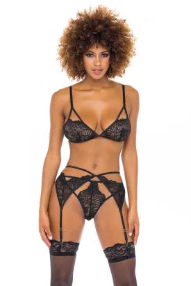 Constance Soft Lace Three-Piece Set