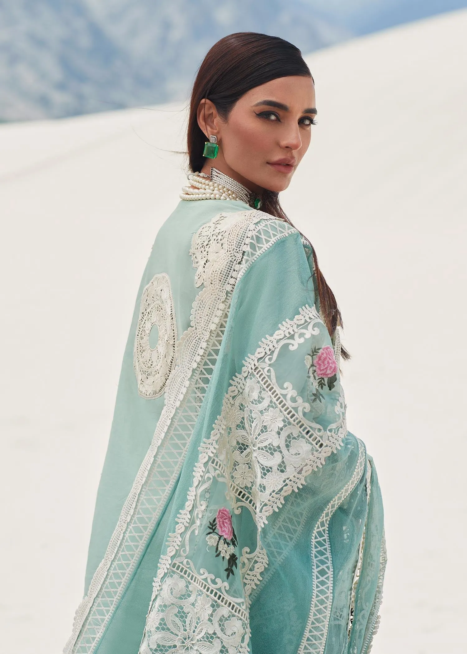 Crimson X Saira Shakira Luxury Lawn Collection – Serendipity - D3 B