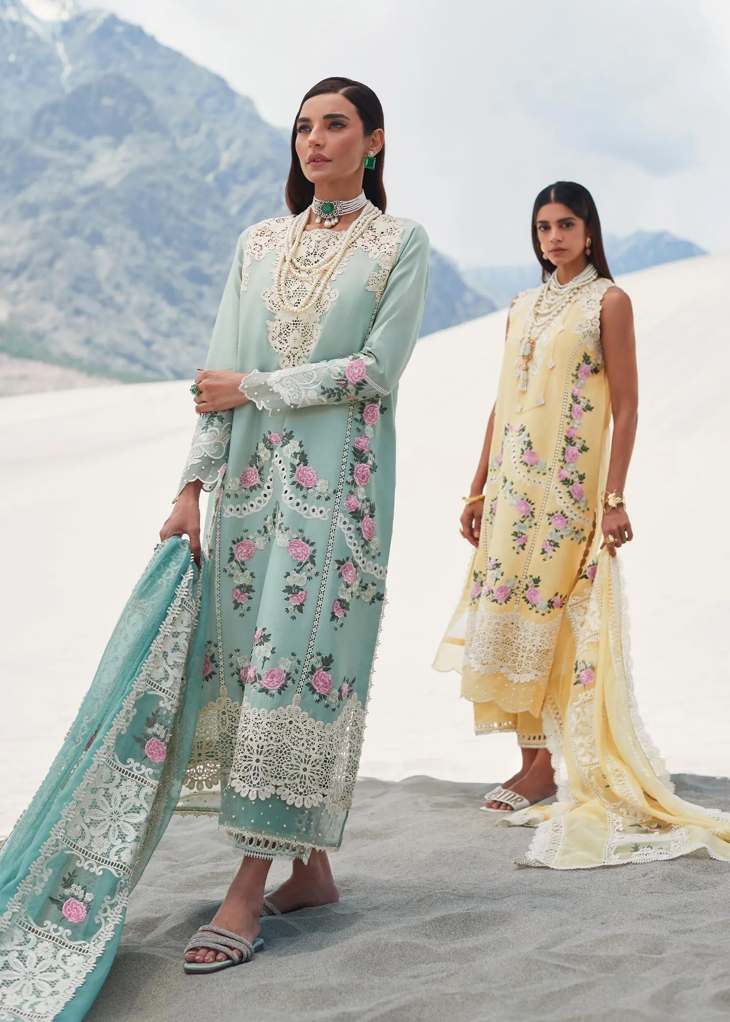 Crimson X Saira Shakira Luxury Lawn Collection – Serendipity - D3 B