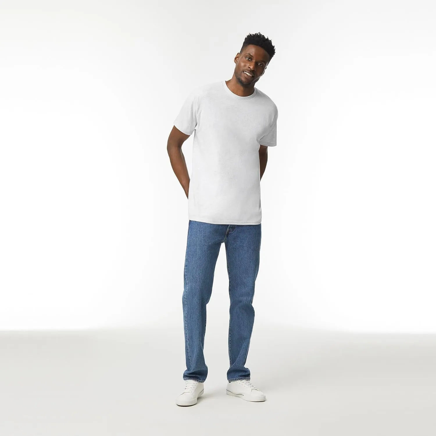 Gildan Unisex Adult Heavy Cotton T-Shirt, Style G5000, Multipack
