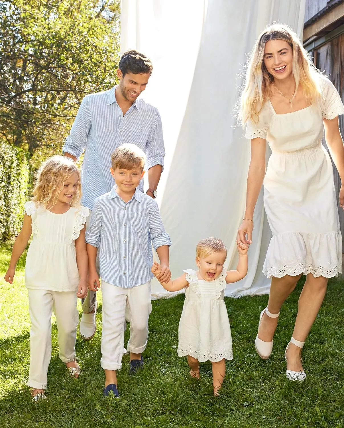 Gymboree Girls' and Toddler Linen Summer Dresses