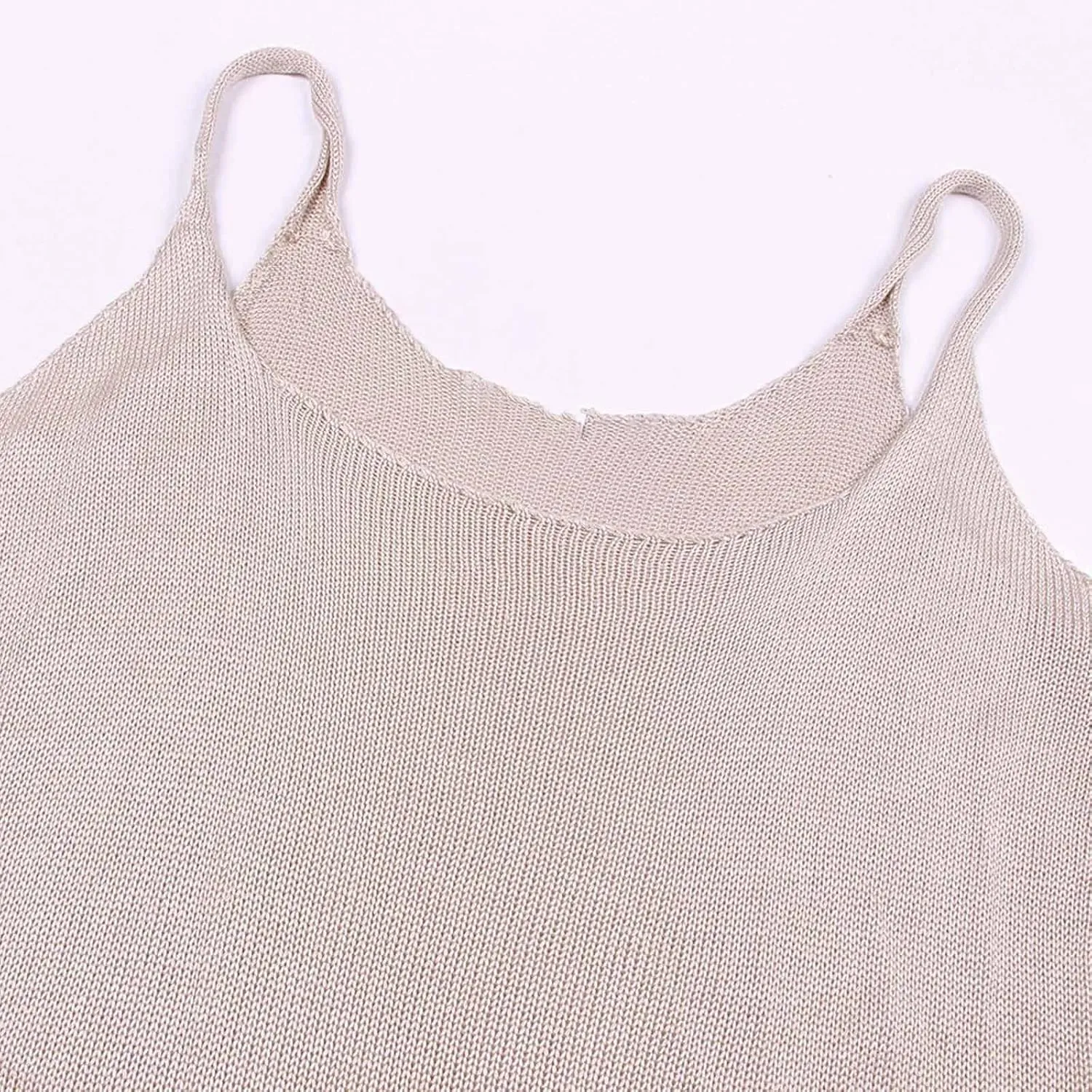 LFEOOST Drawstring Dresses for Women Summer Sexy Casual Sleeveless Boat Neck Solid High Waist Slim Slip Camies Mini Dress