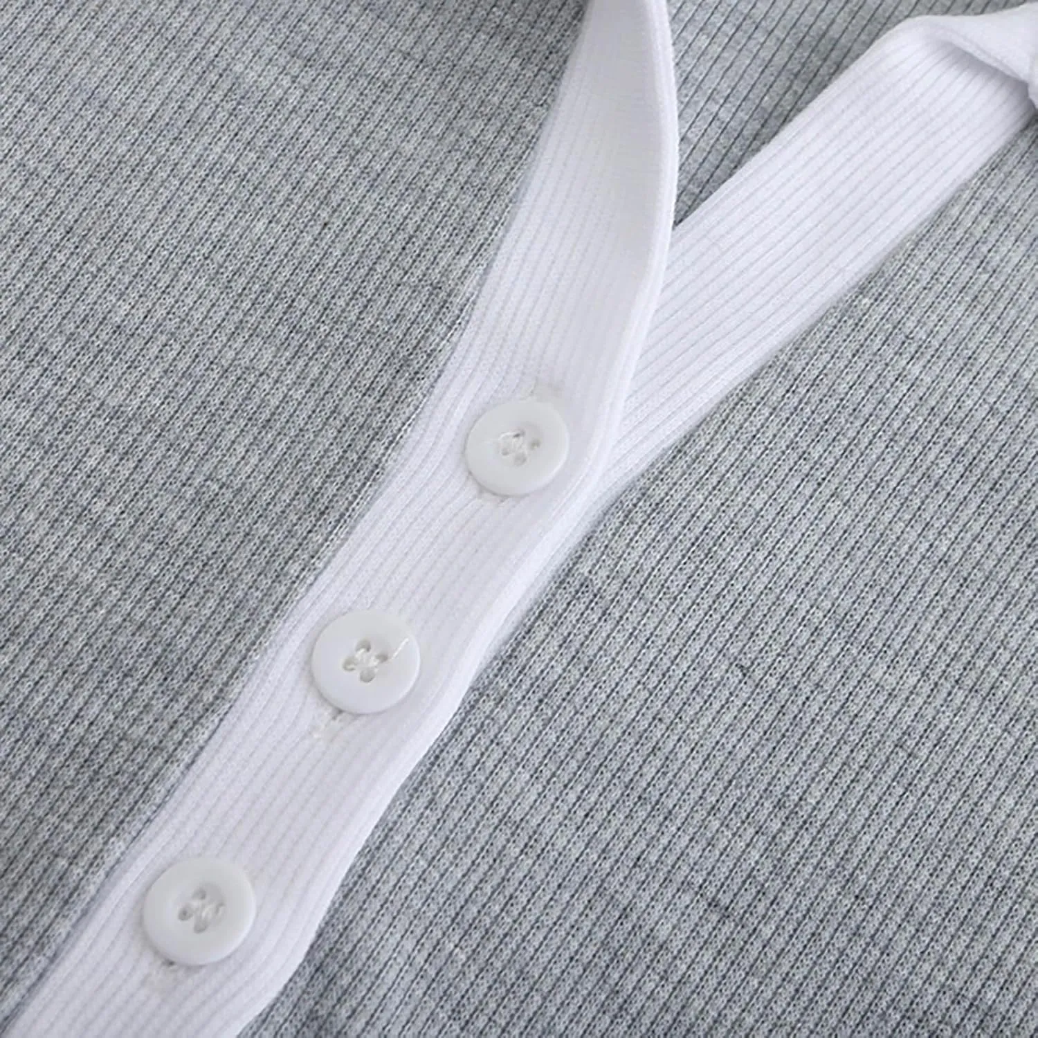 Women's Midi Dress Summer Casual Bodycon Dresses Solid Color Lapel Collar Cotton Linen Knit Slim-fit Wrap Dresses